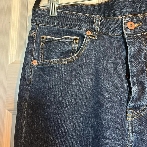 Elk Head men’s blue button fly slim fit jeans size 32 - Picture 5 of 12